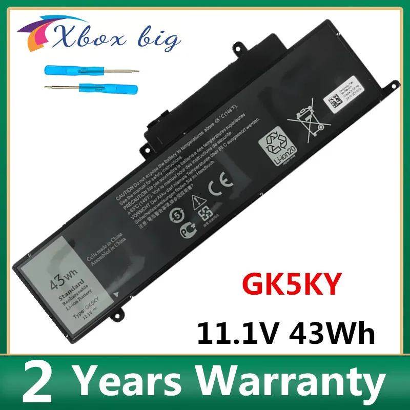 

GK5KY Laptop Battery For DELL Inspiron 113152 3157 3158 3148,137353,7352,157558,3147,7348,P57G,P55F001,4K8YH,RHN1C