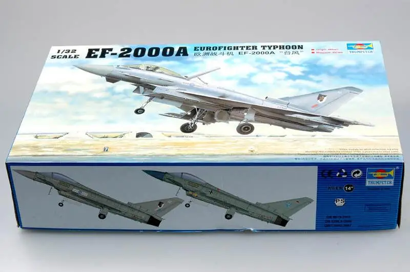 Trumpeter 1/32 02278 Ef-2000 Kit Modello Eurofighter Typhoon