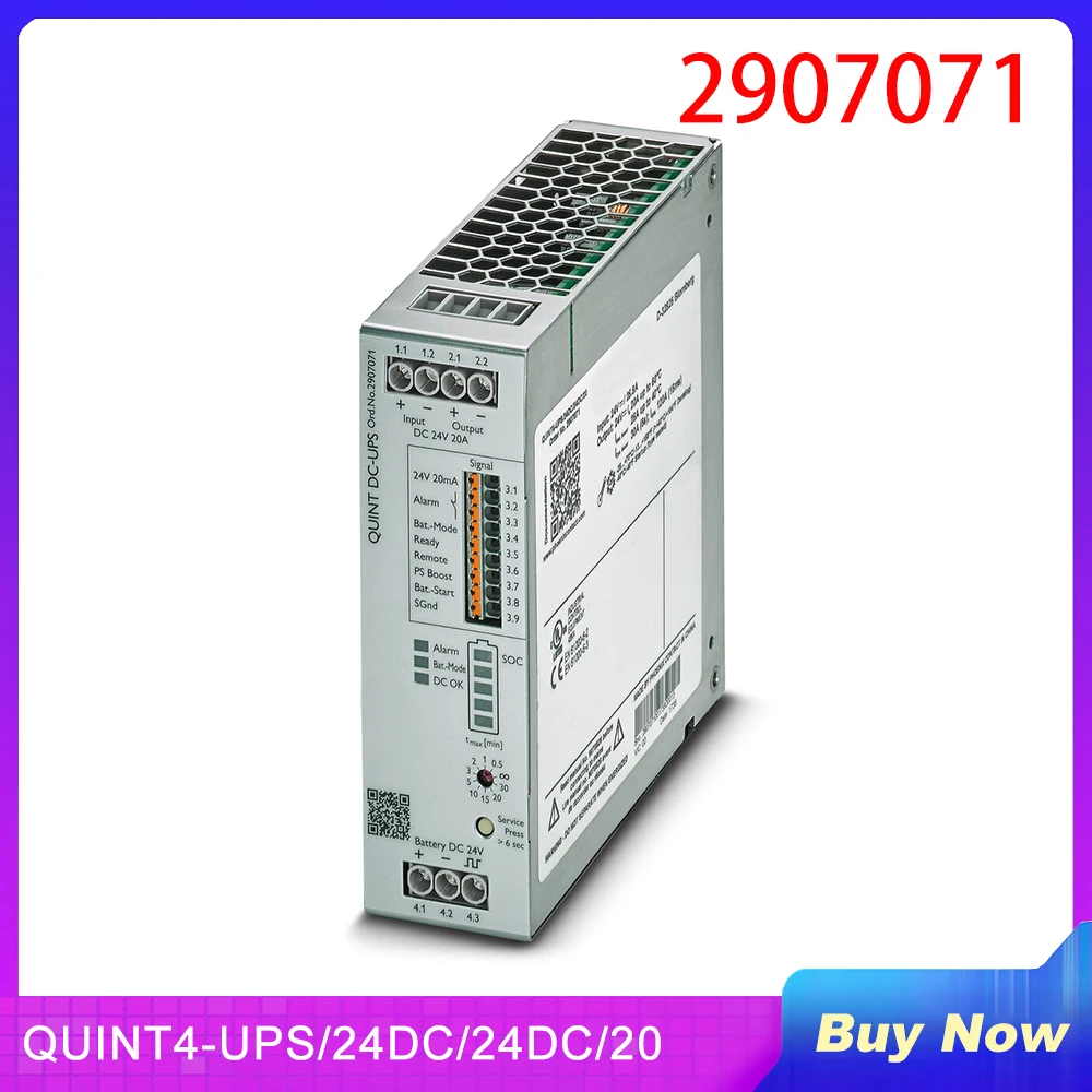 

2907071 New QUINT4-UPS/24DC/24DC/20 QUINT DC-UPS For Phoenix Uninterruptible Power Supply