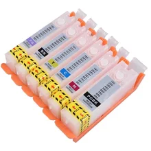 

Refill PGI-480 480 cli 481 XXL Empty refillable ink cartridge permanent chip For canon TS8140/TS8240/TS8340/TS9140 Printer