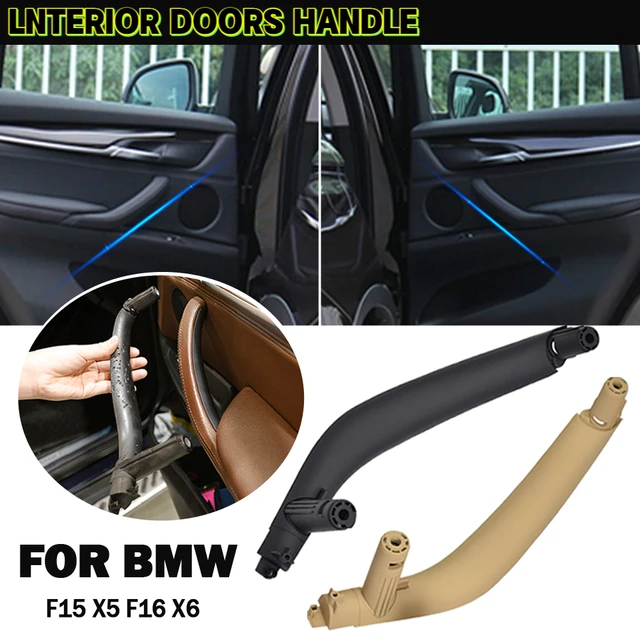 Poignée de porte intérieure en fibre de carbone LHD RHD de remplacement,  pour BMW F15 F16 X5 X6 2014 – 2019 - AliExpress