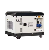 Générateur diesel super silencieux YHS de fabrication chinoise, vente chaude, 10 kVA, 10 kW, insonorisé, avec contrôle, 20 kVA, 16 kW 3