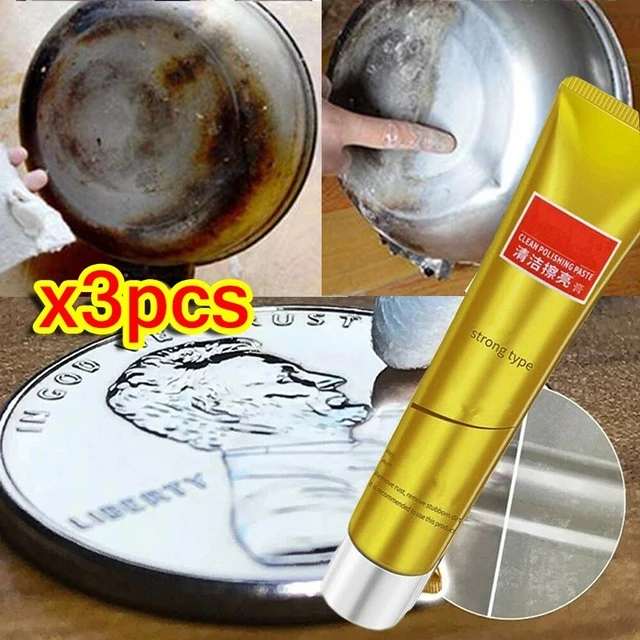 3pcs Household Metal Polish Cream Chemicals Multifunctional Ultimate Metal  Surface Cleaning Polishing Cream 10g - AliExpress