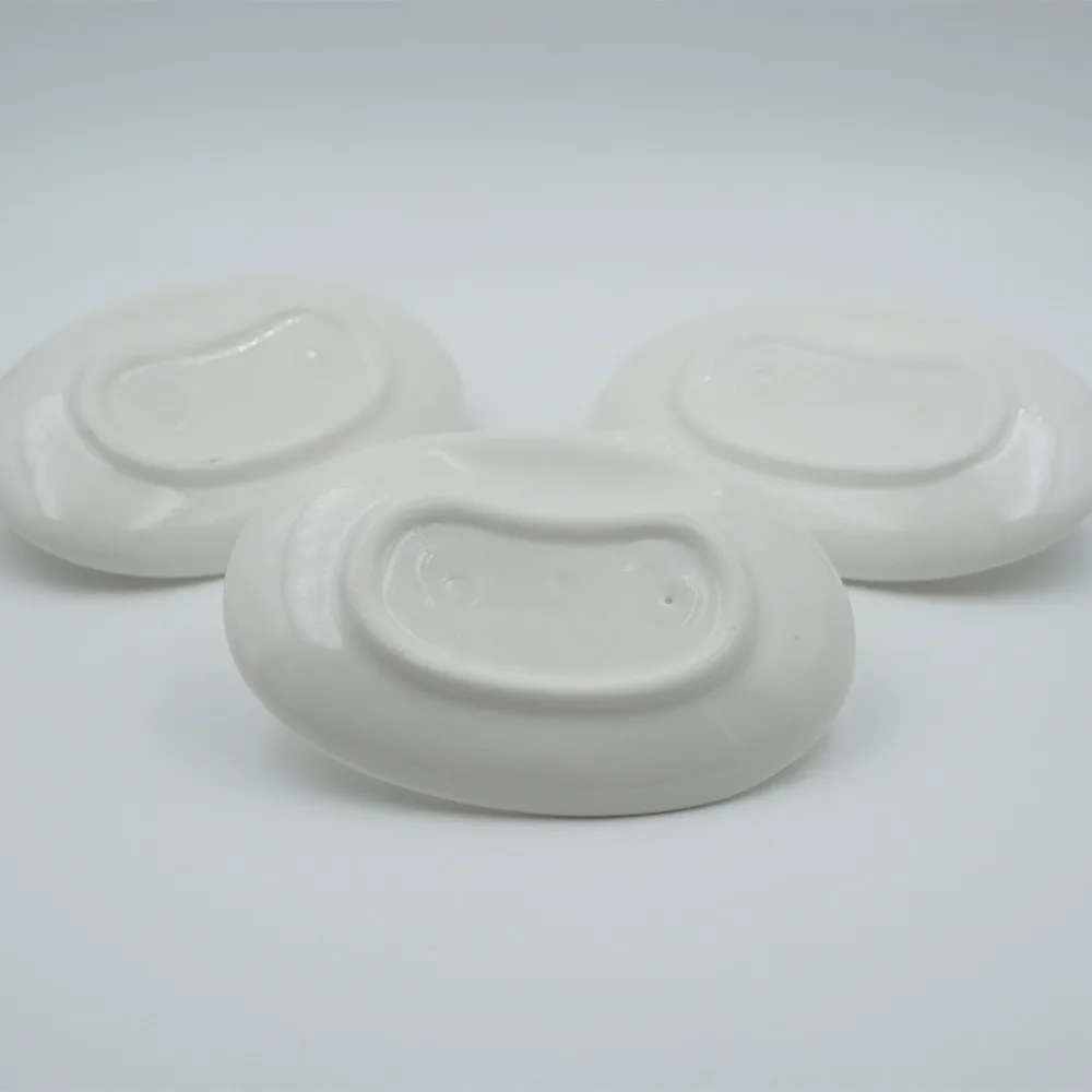 3pcs Zakka cooking tools Mini birdie rabbit deerlet dishes plates Animal pure white ceramic tray Home decoration tableware zl4