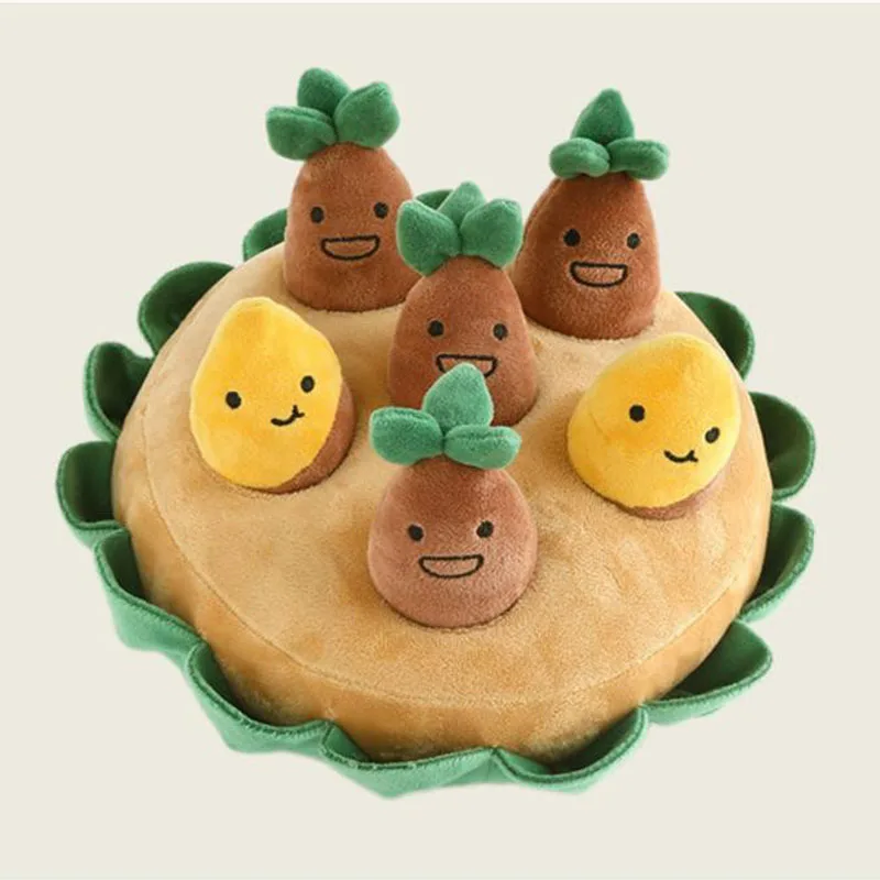 

Pet Toys Sweet Potato Set Dog Toy BB Called Dog Pet Hide for Cat Dogs