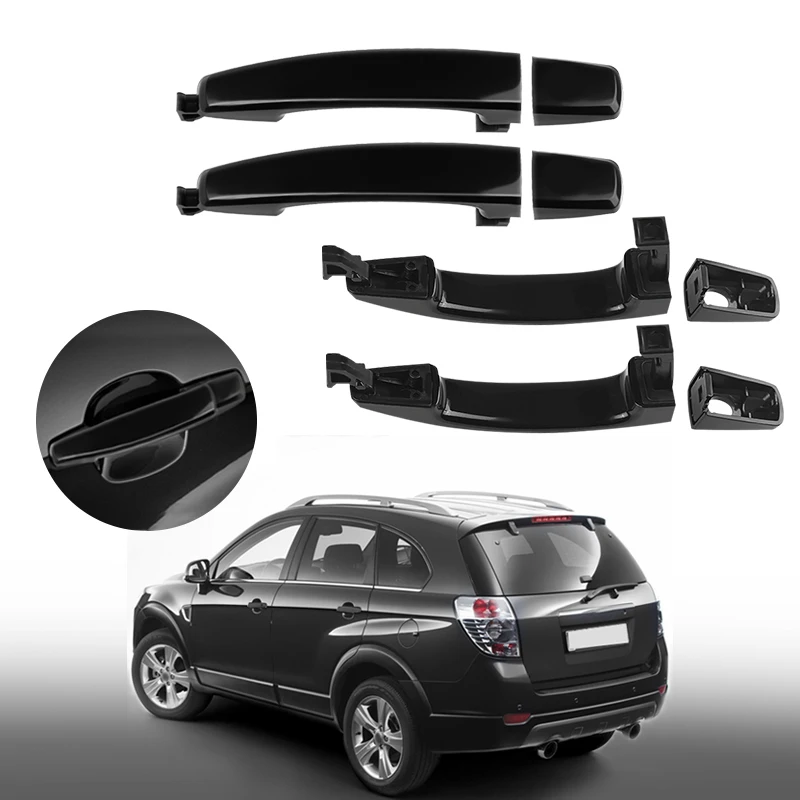 Kit De Poignée De Porte Extérieure De Voiture, 2 Pièces