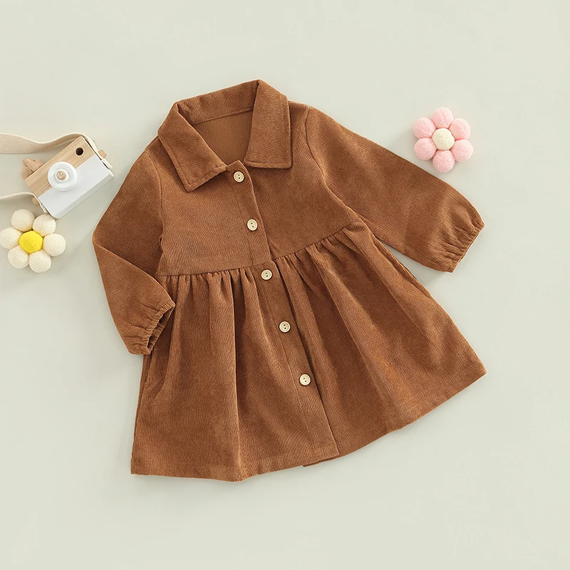 Corduroy Dress, Little Girl Winter Dresses, Baby Girl Fall Clothes 291512