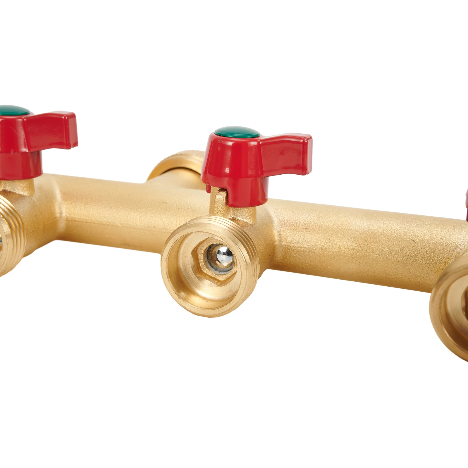 

Versatile 4 Way Brass Water Distributor Optimal Flow Control for Agriculture and Industrial Irrigation Universal Fit (3/4 inch)