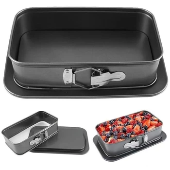 Nonstick Roasting Pan Rectangular Baking Tray Loaf Toast Bread Cake Bakeware Rectangular DIY Pastry Pan  Kitchen Utensils