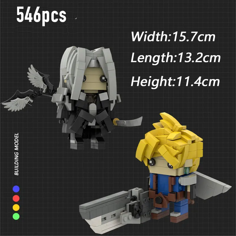 Moc Animals Chocoboed Building Blocks Game Mascot Action Figure Kwehs Bricks Model Assembled Toy Birthday Gifts