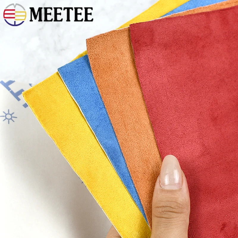 Versatile Self-Adhesive Suede Fabric Patches