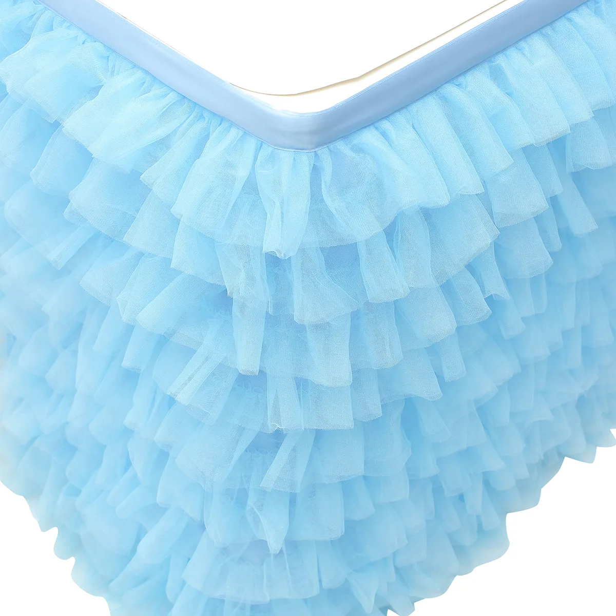 6FT Party Tulle Table Skirt for Baby Shower Birthday Party Decorations Wedding Home Table Supplies