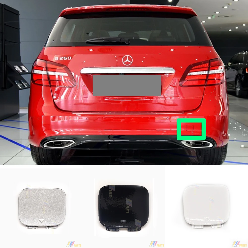 A2468852100 Fit 15-19 Mercedes-Benz Classe B (W246) Amg Line Coperchio Di Traino Posteriore B160 B180 B200 B220 B250 B260