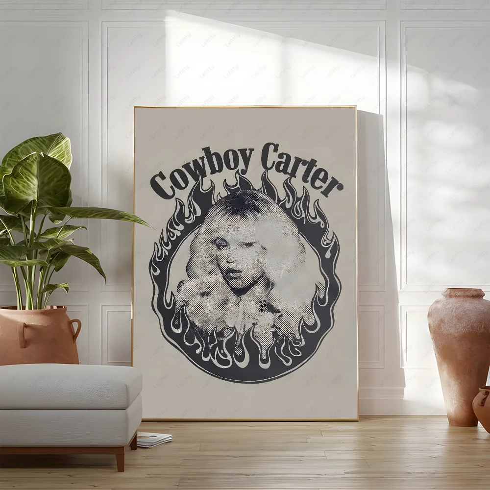 Sänger Beyoncé Kunst Poster, klebrige Wandkunst, Druck, wasserdicht, für Zuhause, Wohnzimmer, Schlafzimmer, Bar, Flur, ästhetisches Dekor – Detail 14