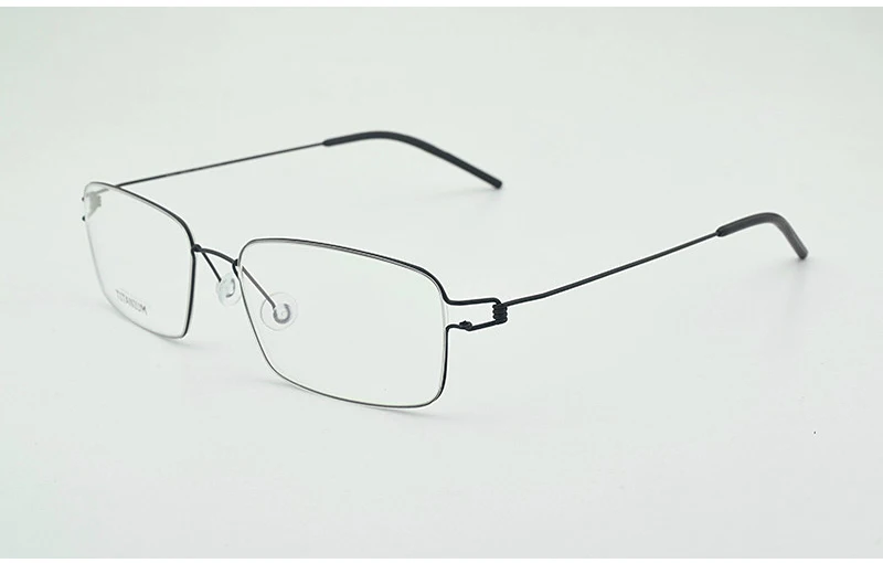 2026 Dänemark Design Titan Brille Rahmen Männer Runde Brille Koreanische Business Ultraleicht Brillen Mode quadratische brille Frauen – Detail 11