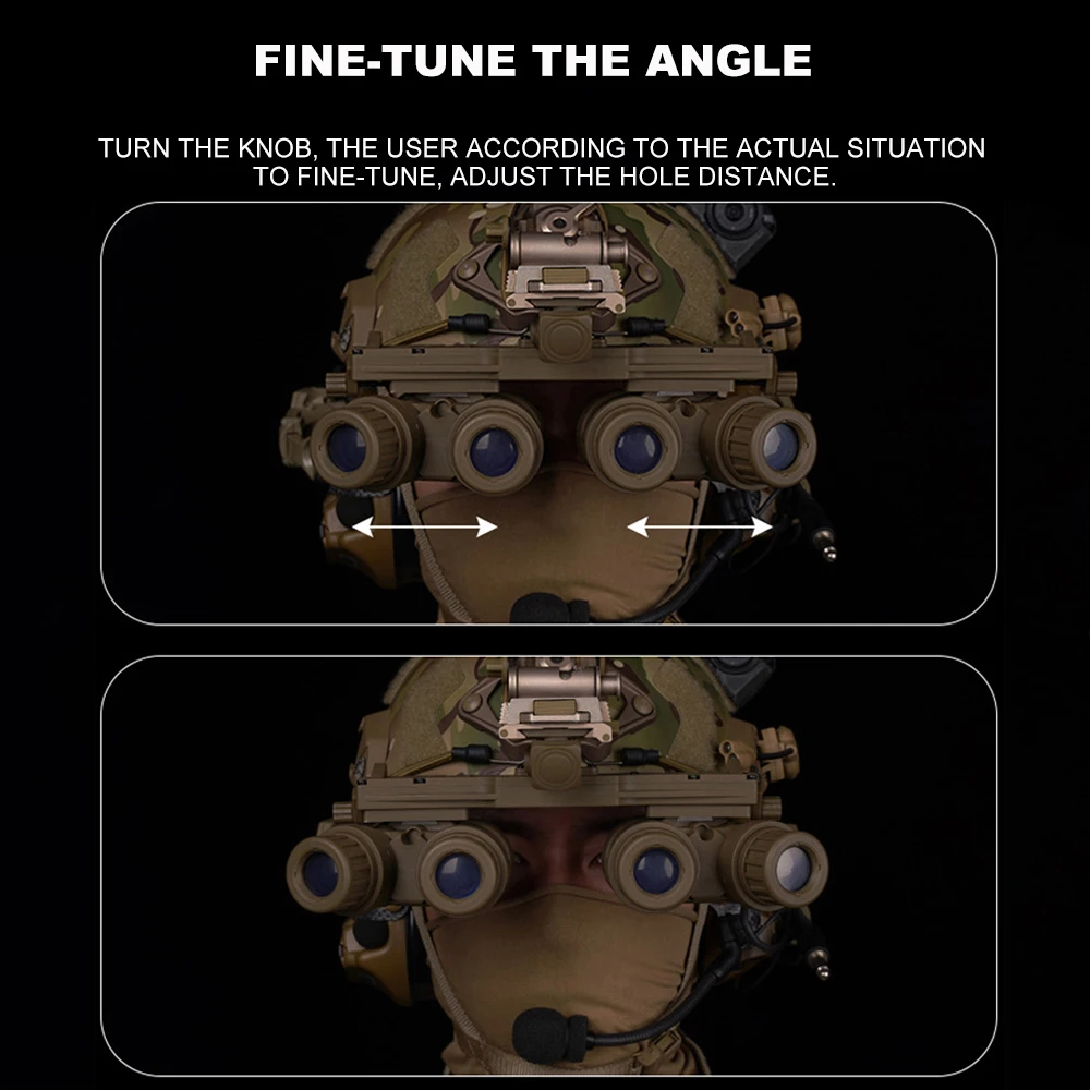 GPNVG 18 Nachtzicht Goggle Tactische Helm Verrekijker Model Nachtzicht Model Met Vier Ogen Voor Cosplay Tactische Spellen