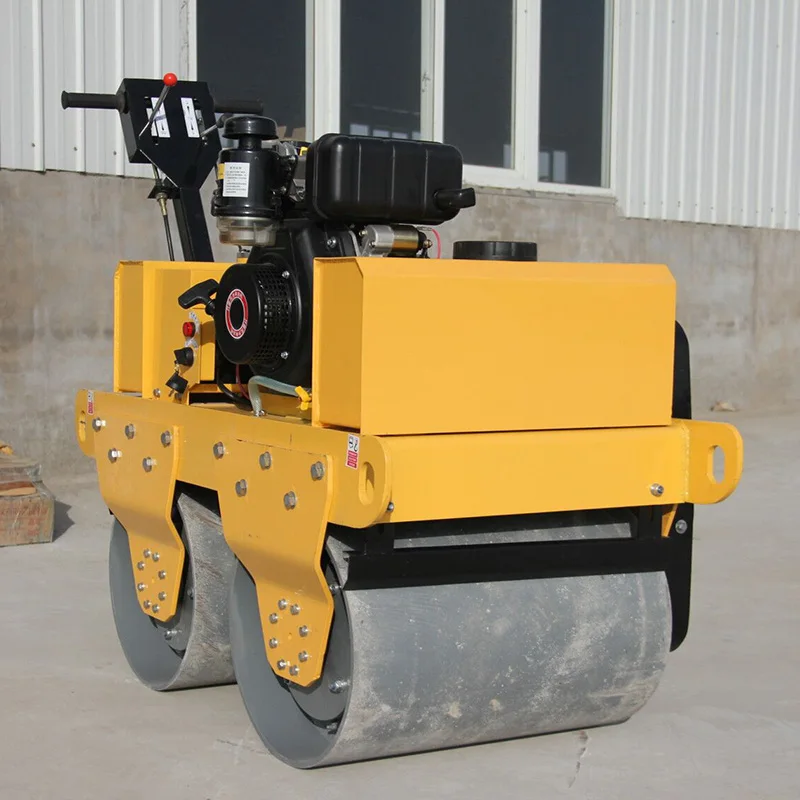 

Compact Road Roller Used Asphalt Rollers Vibrating Road Roller Machines City Road Highway Leveling Equipment Factory Price