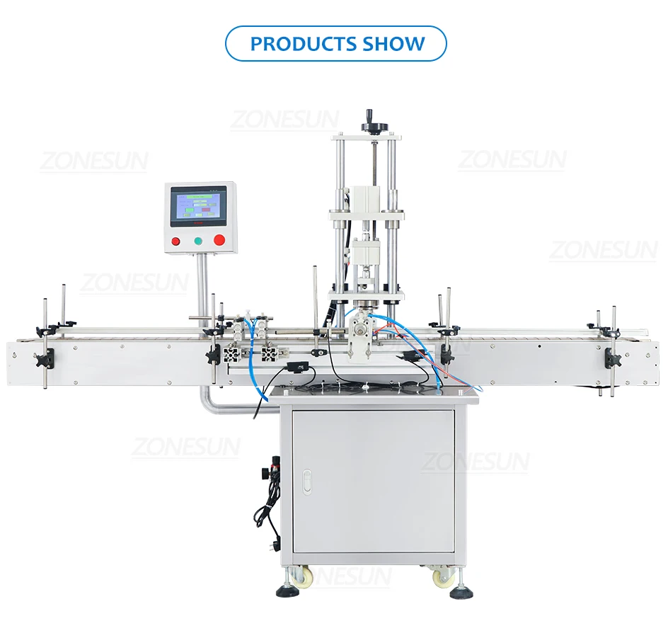 ZONESUN ZS-YG11 Automatic Perfume Crimping Capping Machine