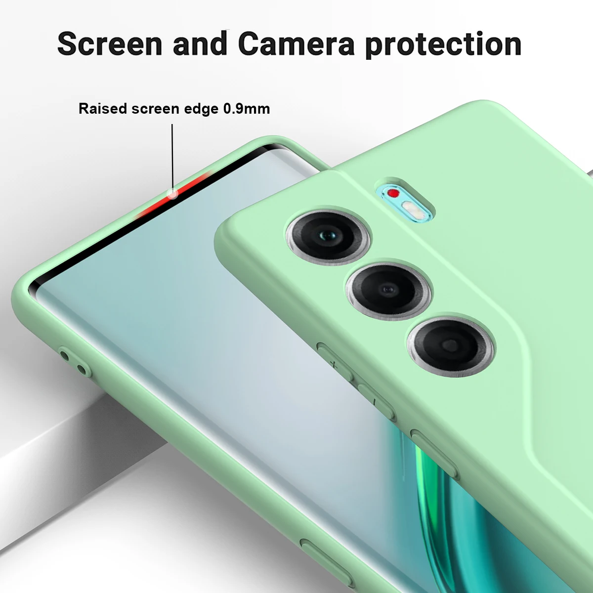Premium Rugged Armor Silicone Case with Microfiber Lining