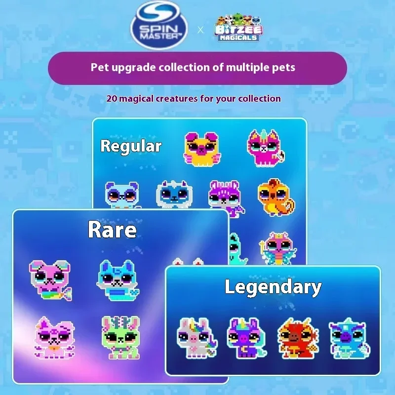 

Новинка, электронные цифровые Домашние животные Bitzee Magic, Интерактивная Игрушка Spinmaster, цифровые игрушки для домашних животных, виртуальные игры, умные тамагочи, подарки, игрушки