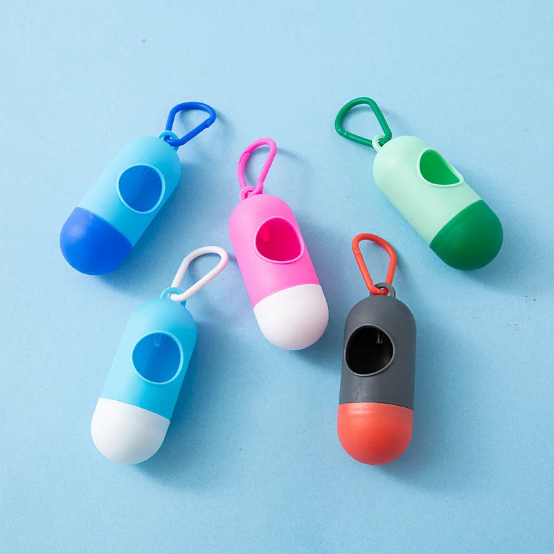 Dog Poop Bag Dispenser Dog Products Practical Pet Dog Poop Bag Dispenser Waste Garbage Holder Dispensers Pets Dogs Trash Cleaning Supplies