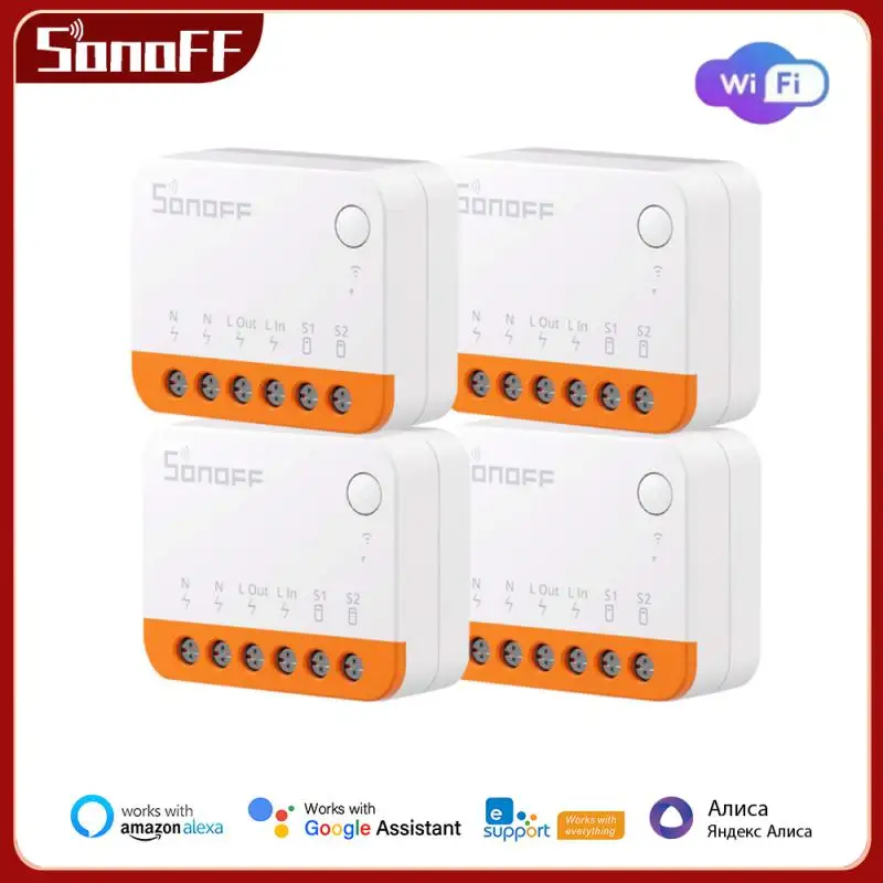 

SONOFF R4 / R3 / R2 MINI Wifi Switch Mini Extreme Smart Home Module Voice Remote Control Ewelink App Alexa Google Home Alice