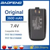 TYT Walkie Talkie TH-UV8000D Dmr Ham Radio TH-UV8000E UV8000E Li-ion Battery Pack 3600mAh For 10W Dual Band UV8000D High Power 1
