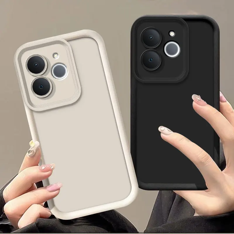 Soft Silicone Shockproof Phone Case - Candy Color Protective Cover