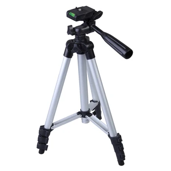 Treppiede per Fotocamera in Alluminio, Supporto da Tavolo per Canon, Nikon, Sony DSLR e Videocamere