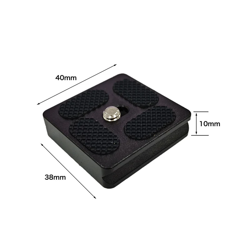 Schnell wechsel platte PU40-100 schnelle Schuh platte Aluminium-Stativ platte mit 1/4 ''Schraube qr Adapter für dsrl Kugelkopf Kamera Stativ – Detail 10