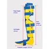 surgical  kafo adjustable children kids knee ankle foot physical therapy support abduction protector immobilizer for fracture 2