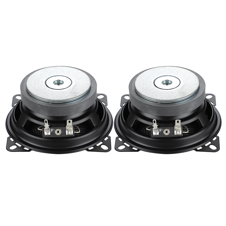 Fiber, Automóvel Woofer, Alto-falante, Música Estéreo Full Range, 4 Ohm, 30W, 2 Pcs, 4