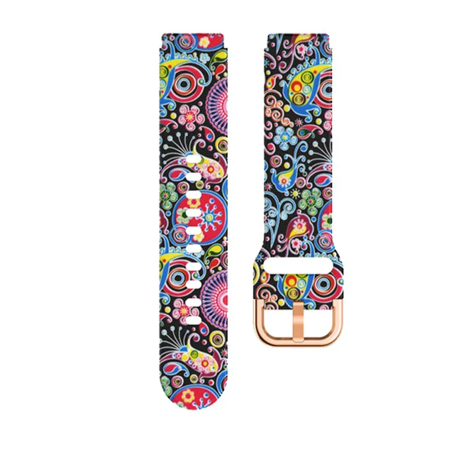 Romantic Classic Silicone Strap for Women's Watch - Colorful Design