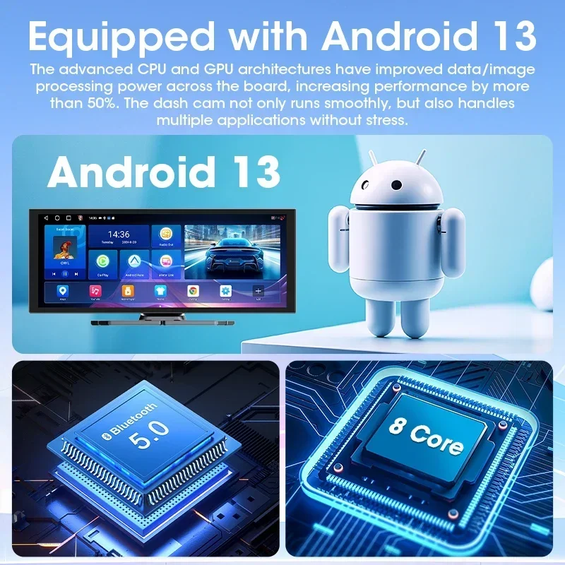 11.26インチ Android 13 8コア インテリジェント スクリーン