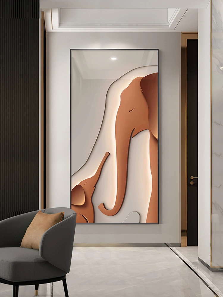 Elephant Wall Lamp – LED Art Decoration for Home Decor