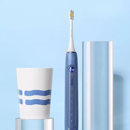 Soocas X5 IPX7 방수 전동 칫솔, 미백 초음파 자동 무선 충전 칫솔, 구강 청소 6