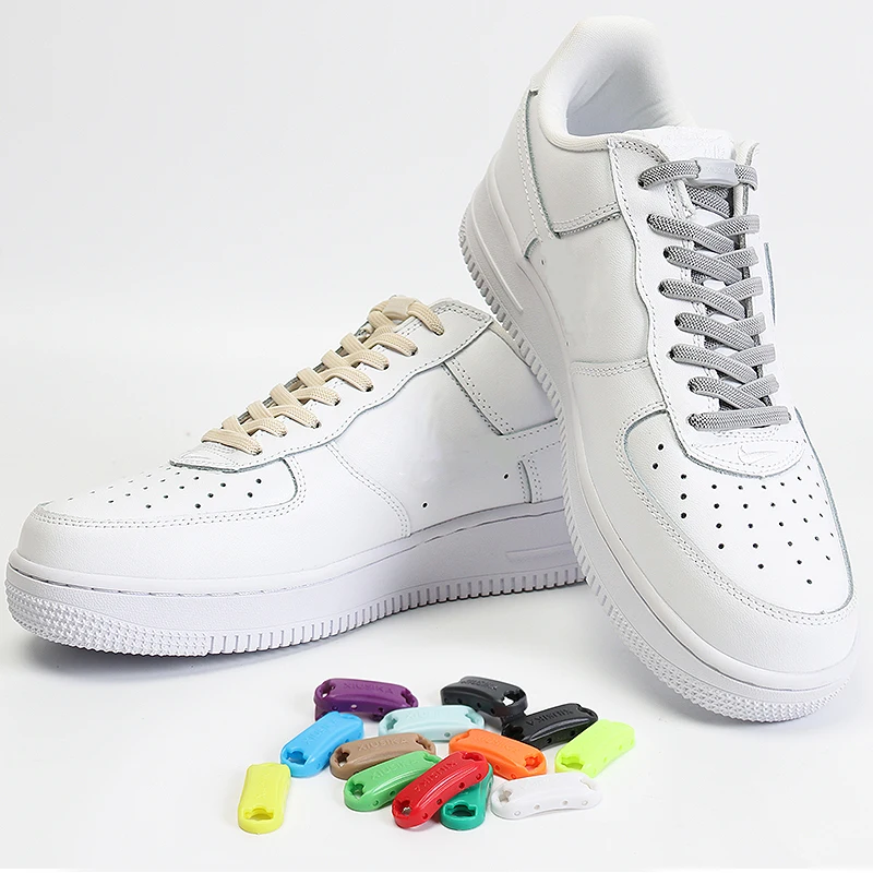 Elastic Flat No Tie Shoelaces shoelaces without ties elastic shoelaces shoe laces