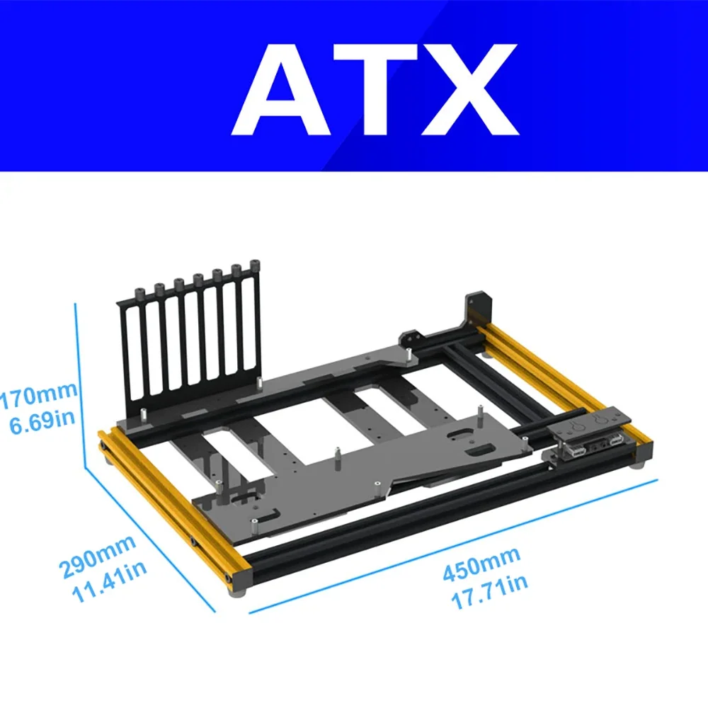 de teste, caixa aberta do computador, DIY