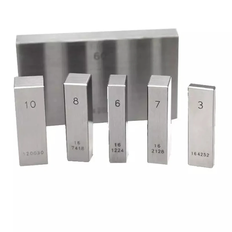 1pcs Steel Block Gauge Measure Steel Square Block 1mm 2mm 3mm 4mm 5mm 6mm 7mm 8mm 9mm 10mm Block