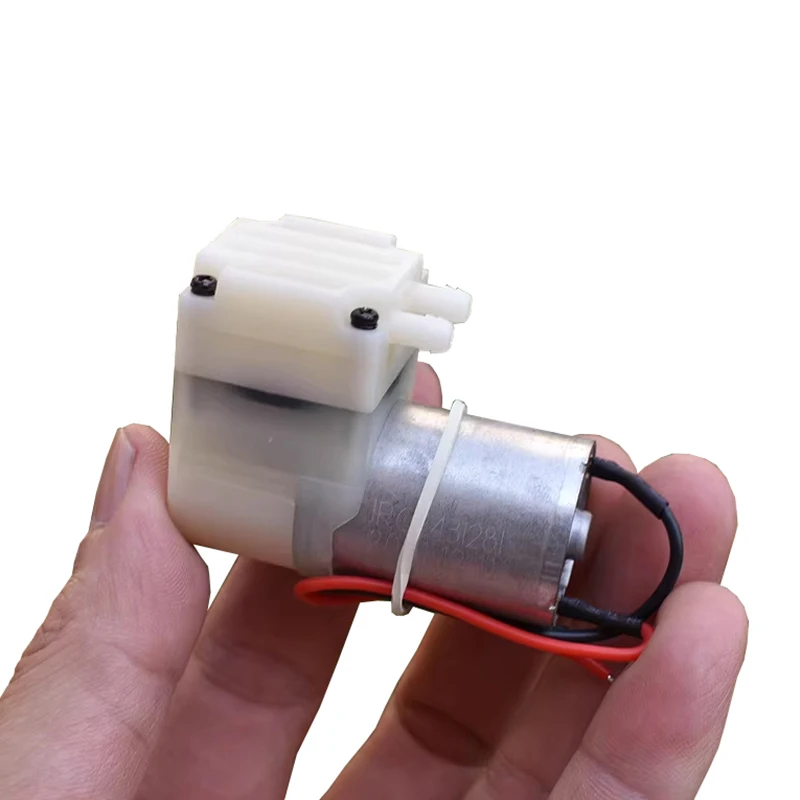 JQB2438437 DC 3.7V 5V 6V Small Mini 370 Diaphragm Vacuum Pump Negative Pressure Suction Pump DIY Inflator Breast