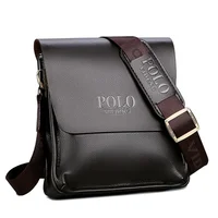 Sac à bandoulière Polo d'affaires décontracté Paul sac en cuir Vertical sac à bandoulière pour documents officiel pour hommes tendance 1