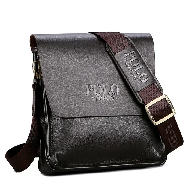 Sac à bandoulière Polo d'affaires décontracté Paul sac en cuir Vertical sac à bandoulière pour documents officiel pour hommes tendance 1