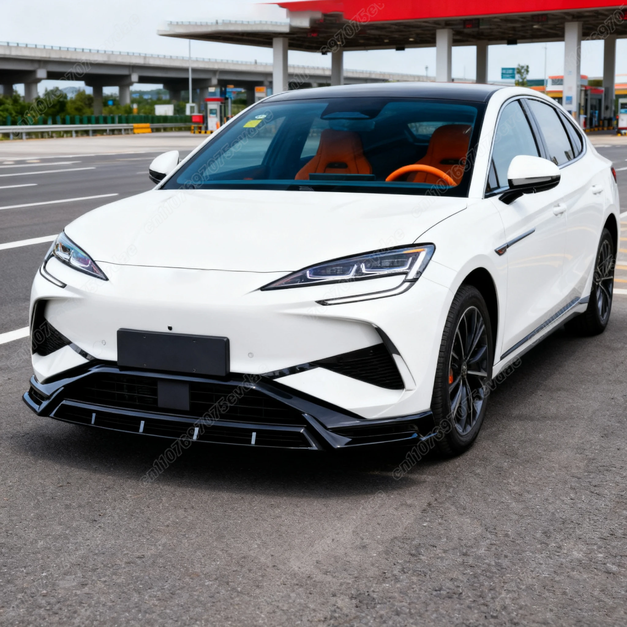 BYD Sealion 07 EV 2024 2025 DC 스타일 프론트 범퍼 립 스플리터 외장 자동차 부품 가드 프로텍터 장식 차체 키트