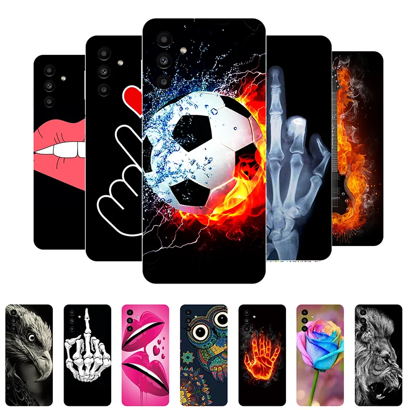 Per Samsung Galaxy A14 5G Custodia Football Soft Custodie Posteriori In Silicone Per Samsung A14 A24 A34 A54 Cover Per Telefono Per Samsung A 14 5G Et