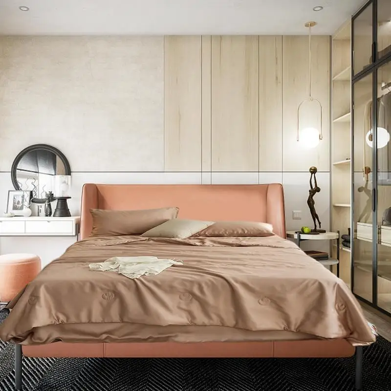 

Soft Satin Bedsheets New Luxurious Twin Silky Satin Soft Bed Sheets Cooling Bed Sheet for Summer Family size Duvet Cover set