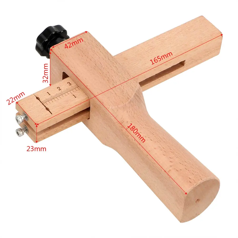 Leather Tools Leather Craft Strip Belt Maker Strap Cutter With 5 Sharp Blades and Allen Wrench Hand Cutting Tool