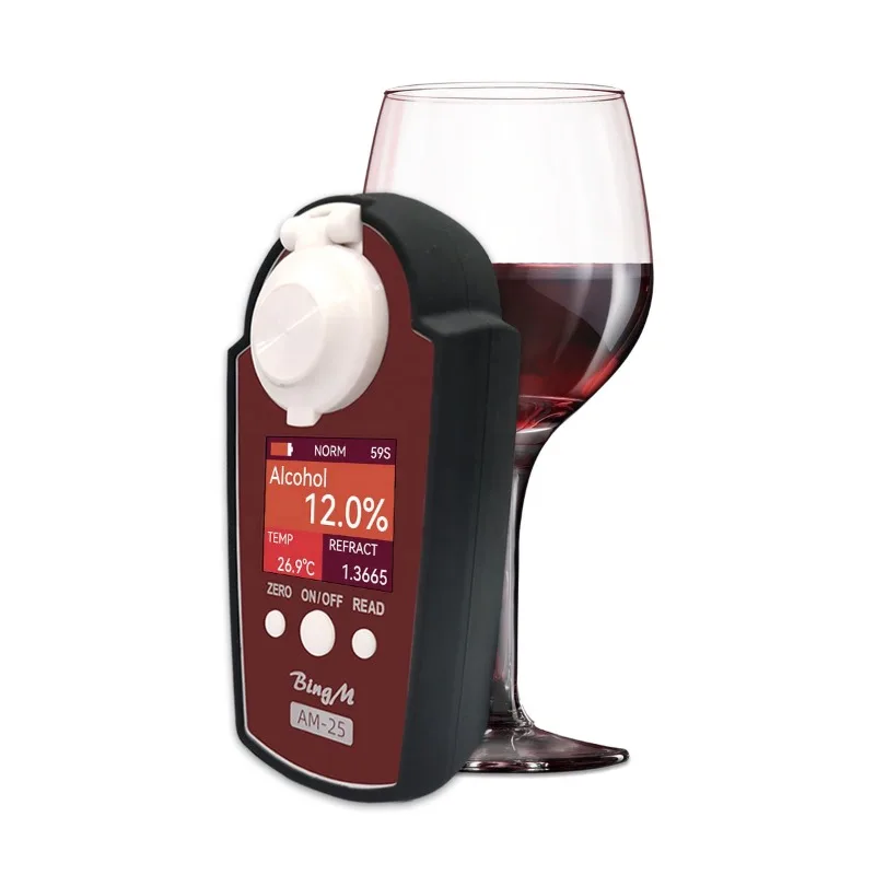 

Alcoholmeter Concentration Instrument Alcohol Refractometer Handheld Alcohol Meter