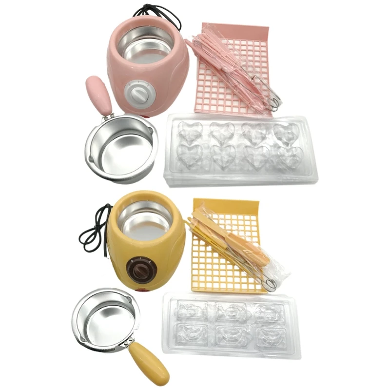 

D0AB Electric Hot Chocolate Melting Pot Electric Fondue Melter Machine Durable