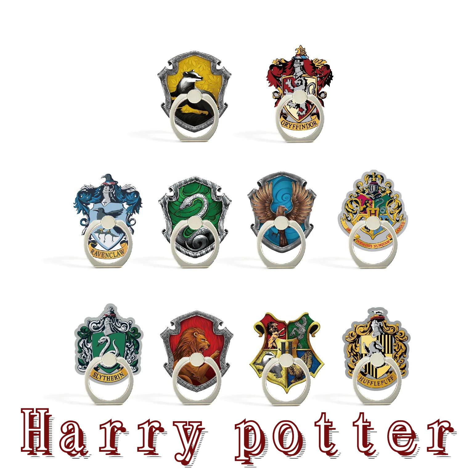 Harry Potter neue Cartoon Anime animierte Perimeter Ring Schnalle Handy  halter Brosche Abzeichen Schlüssel Anhänger kleines Geschenk - AliExpress