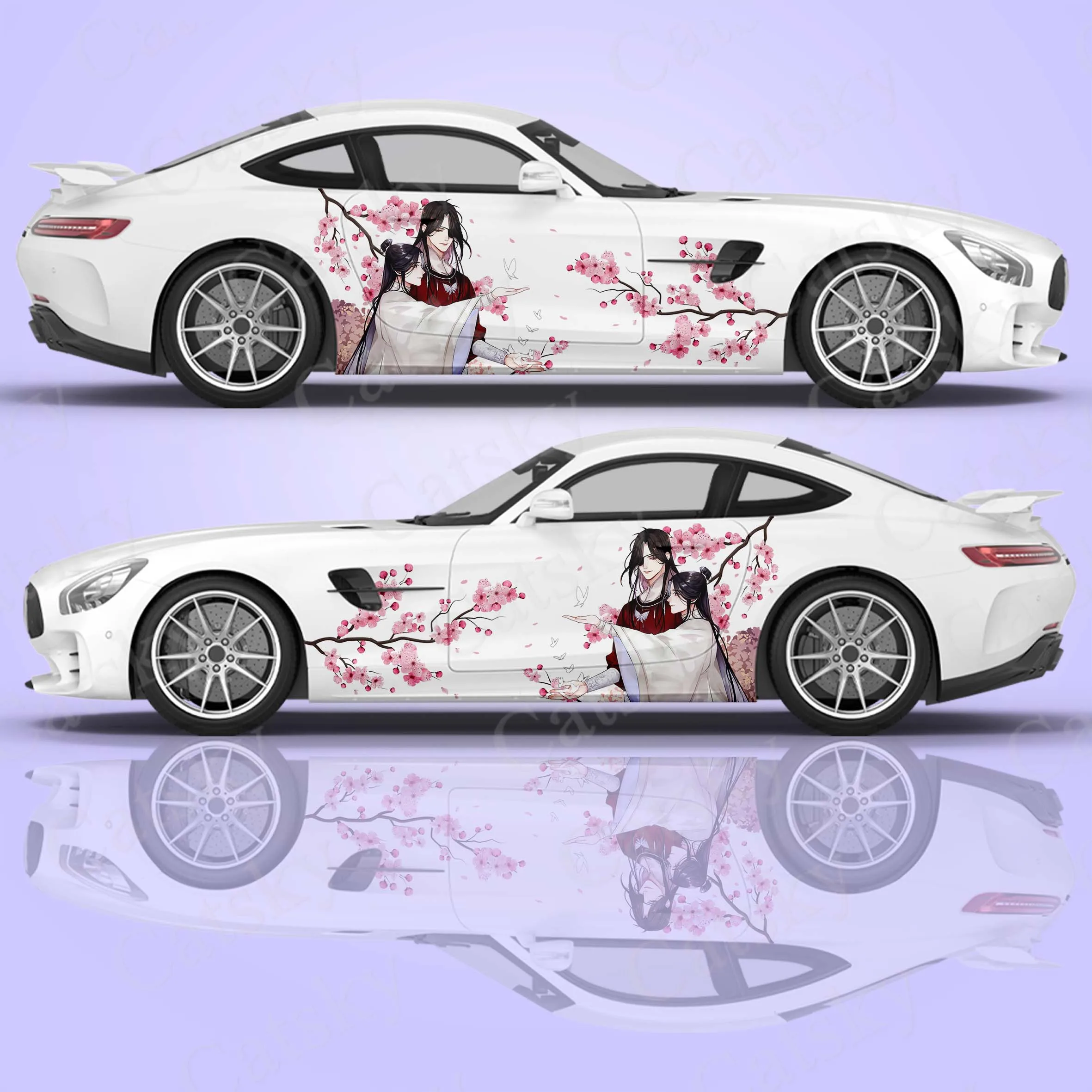 

TianGuanCiFu design pattern design universal suitable for car wrapping car sticker side graphic anime sticker decal